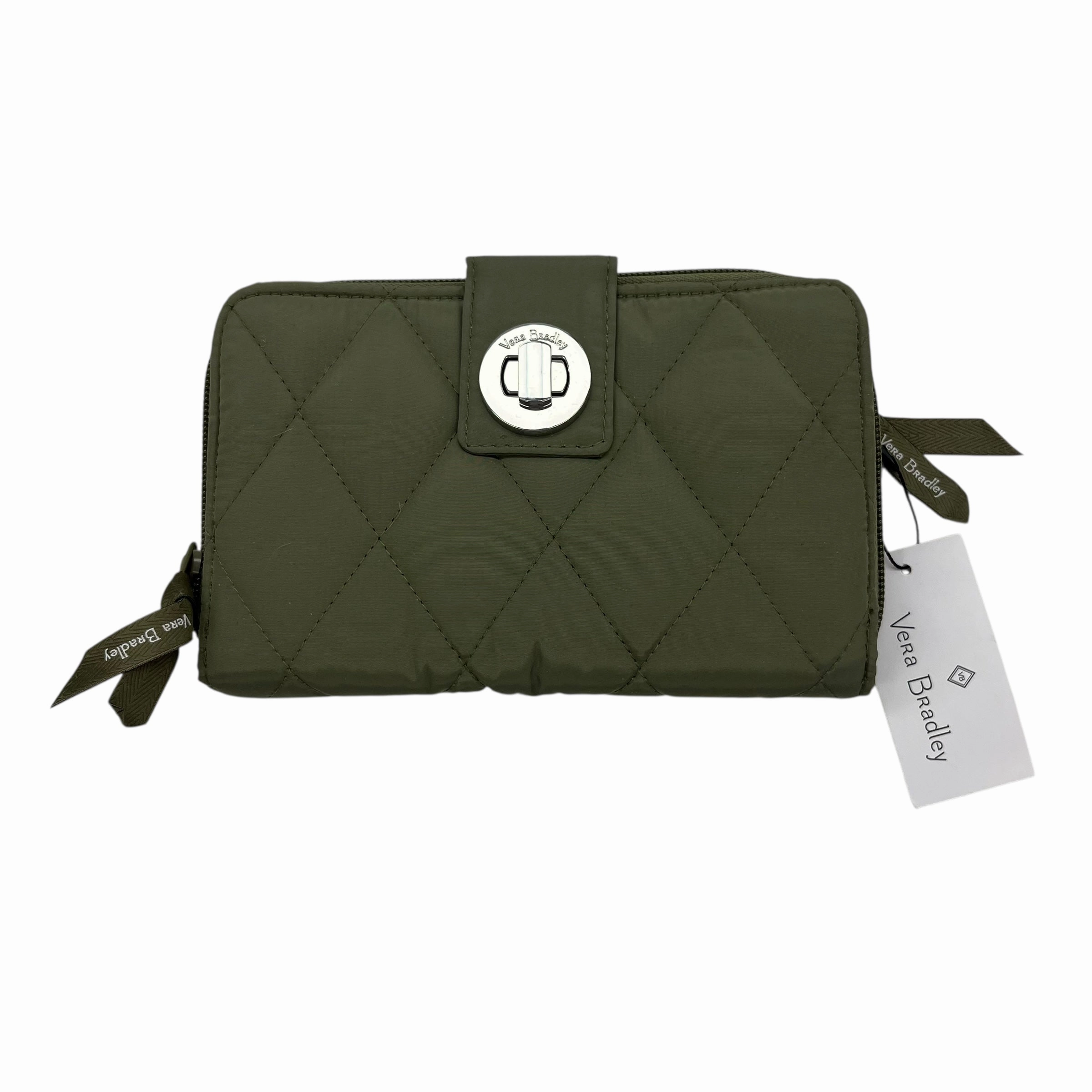 Wallet By Vera Bradley In Green, Size:Large
