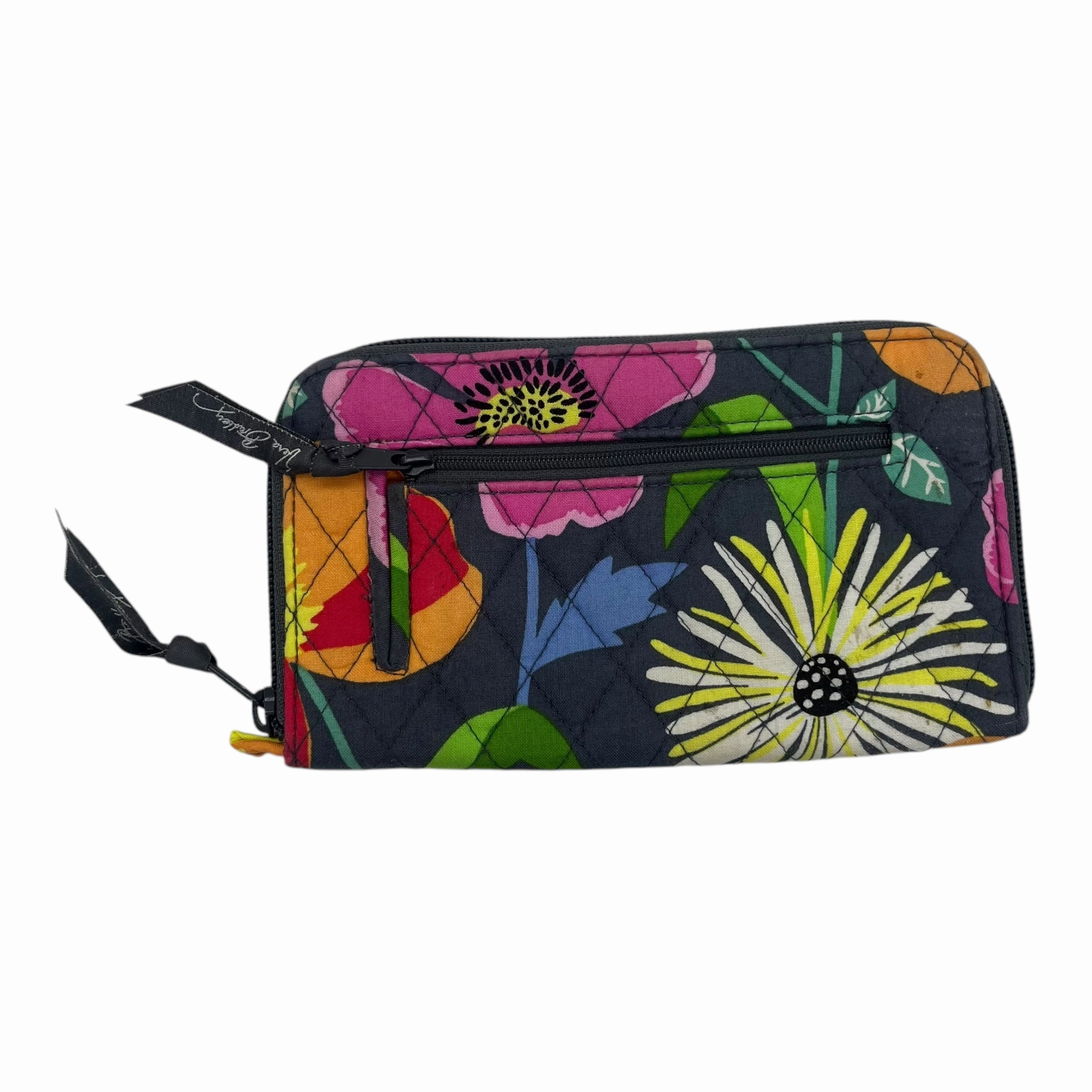 Wallet By Vera Bradley In Grey, Size:Large