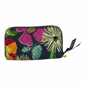 Wallet By Vera Bradley In Grey, Size:Large