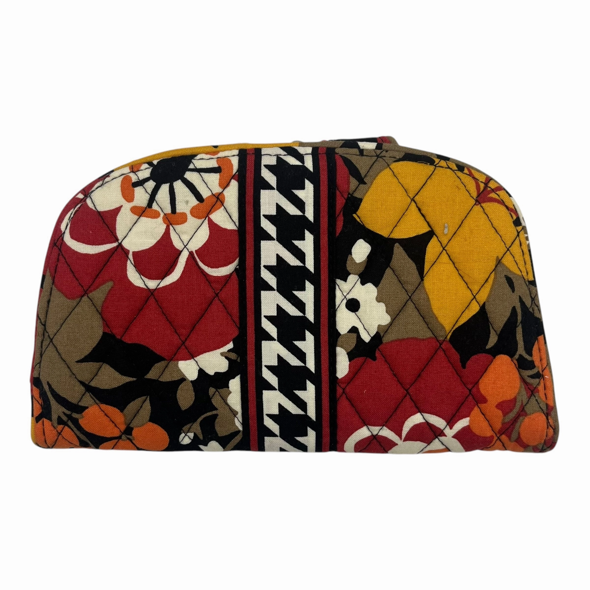 Wallet By Vera Bradley In Orange & Red, Size:Medium