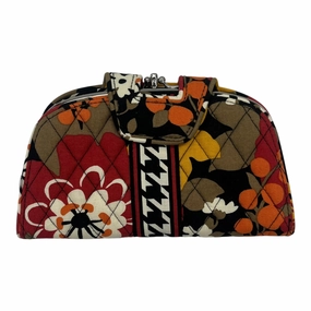 Wallet By Vera Bradley In Orange & Red, Size:Medium
