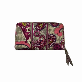 Wallet By Vera Bradley In Pink & Tan, Size:Medium