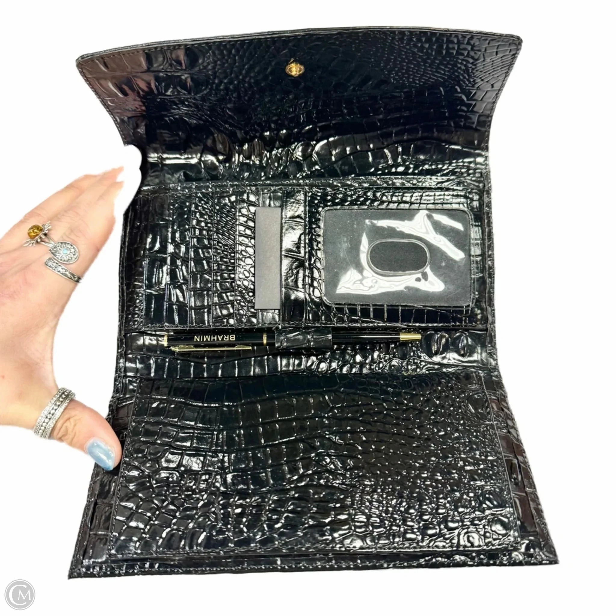 Wallet Designer By Brahmin, Size: Large