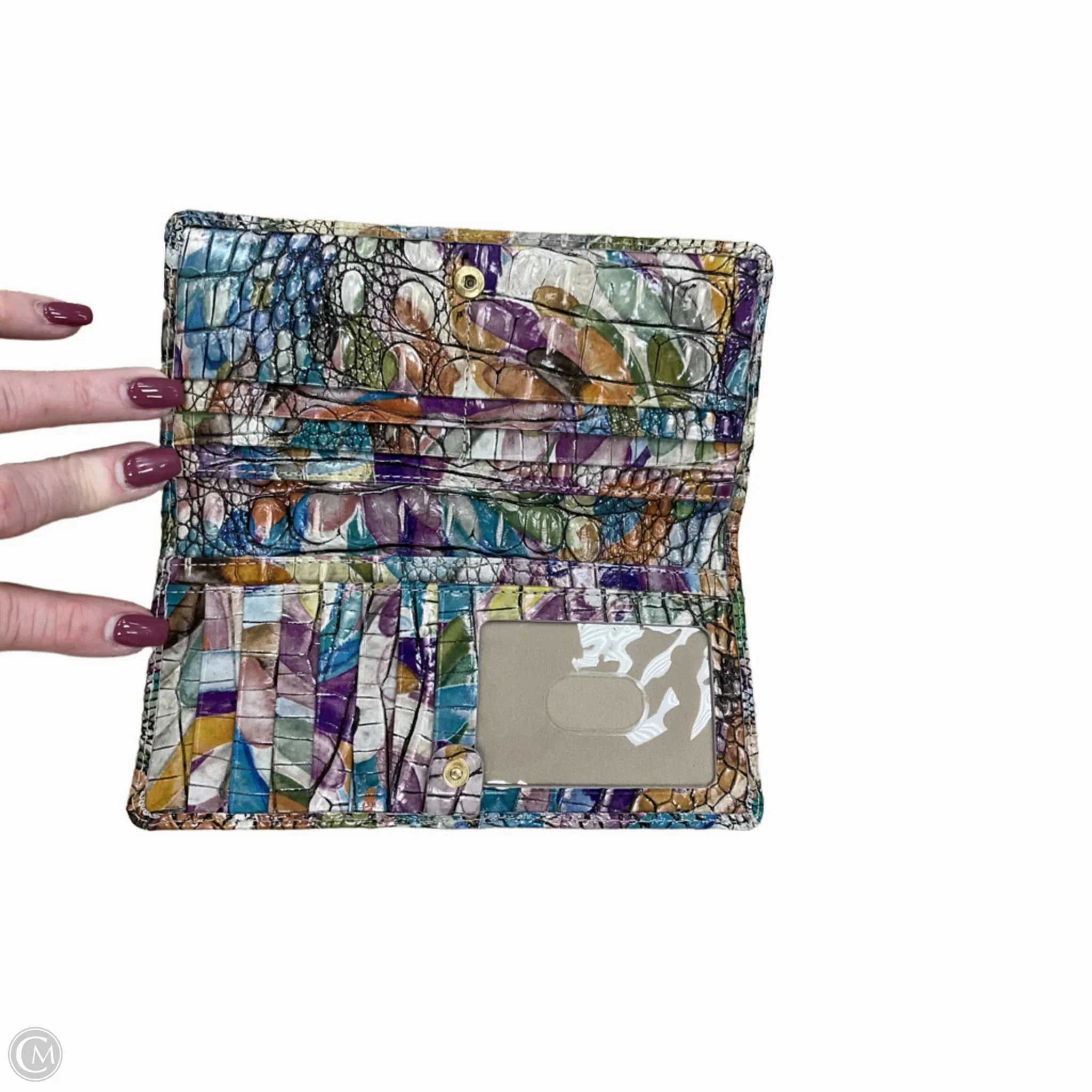 Wallet Designer By Brahmin, Size: Medium