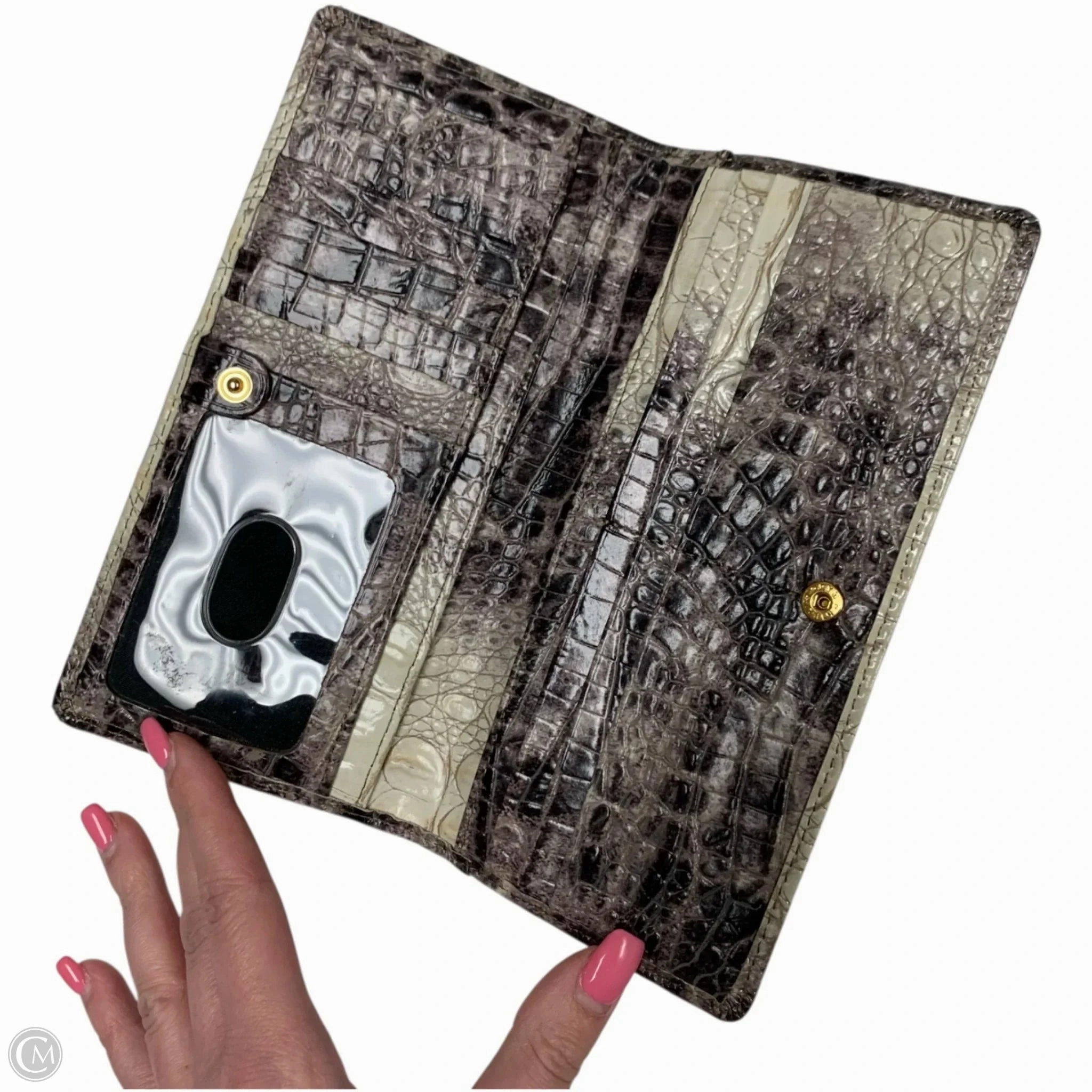 Wallet Designer By Brahmin, Size: Medium