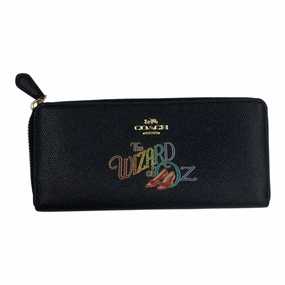 Wallet Designer By Coach In Black, Size:Medium