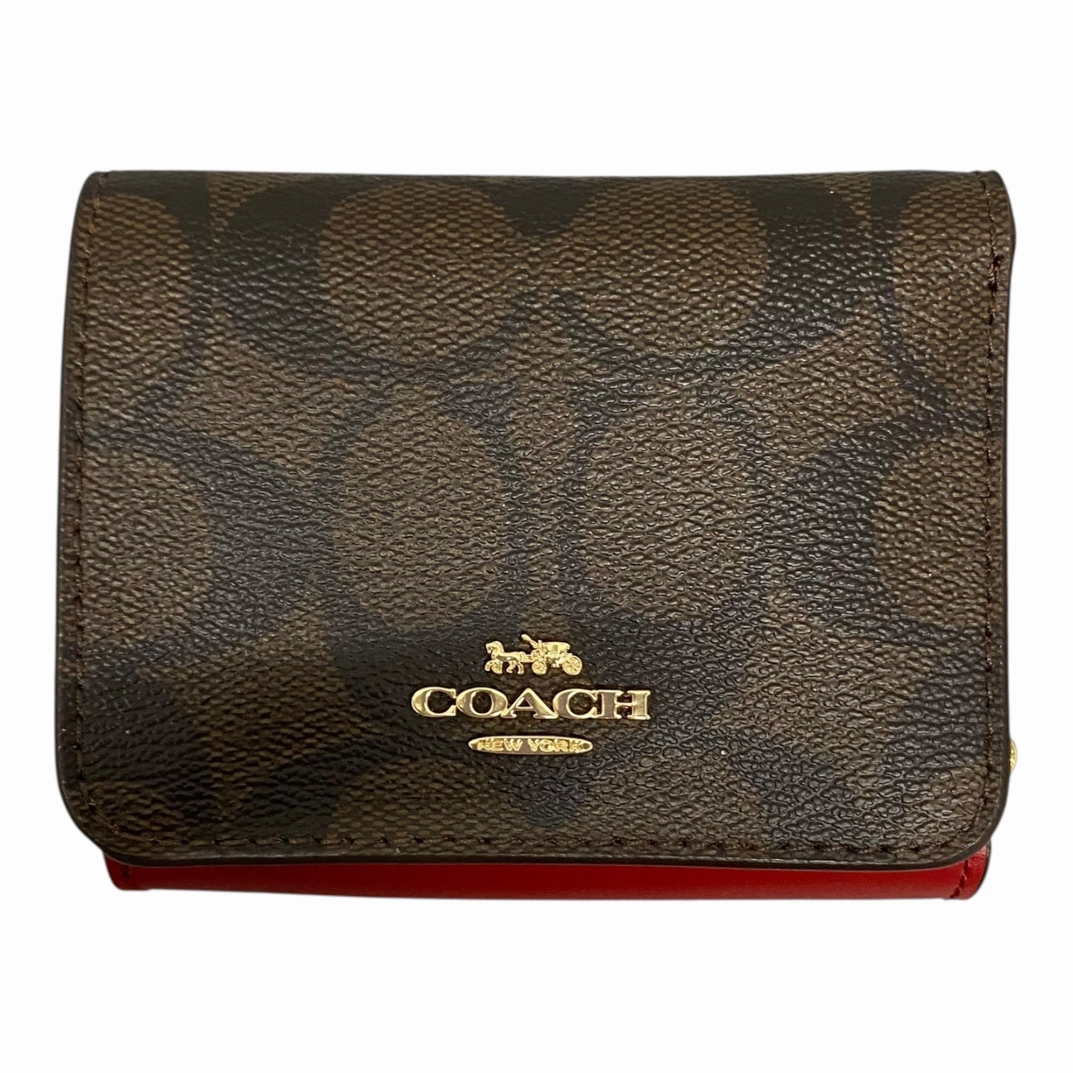 WALLET DESIGNER by COACH In BROWN, Size: SMALL