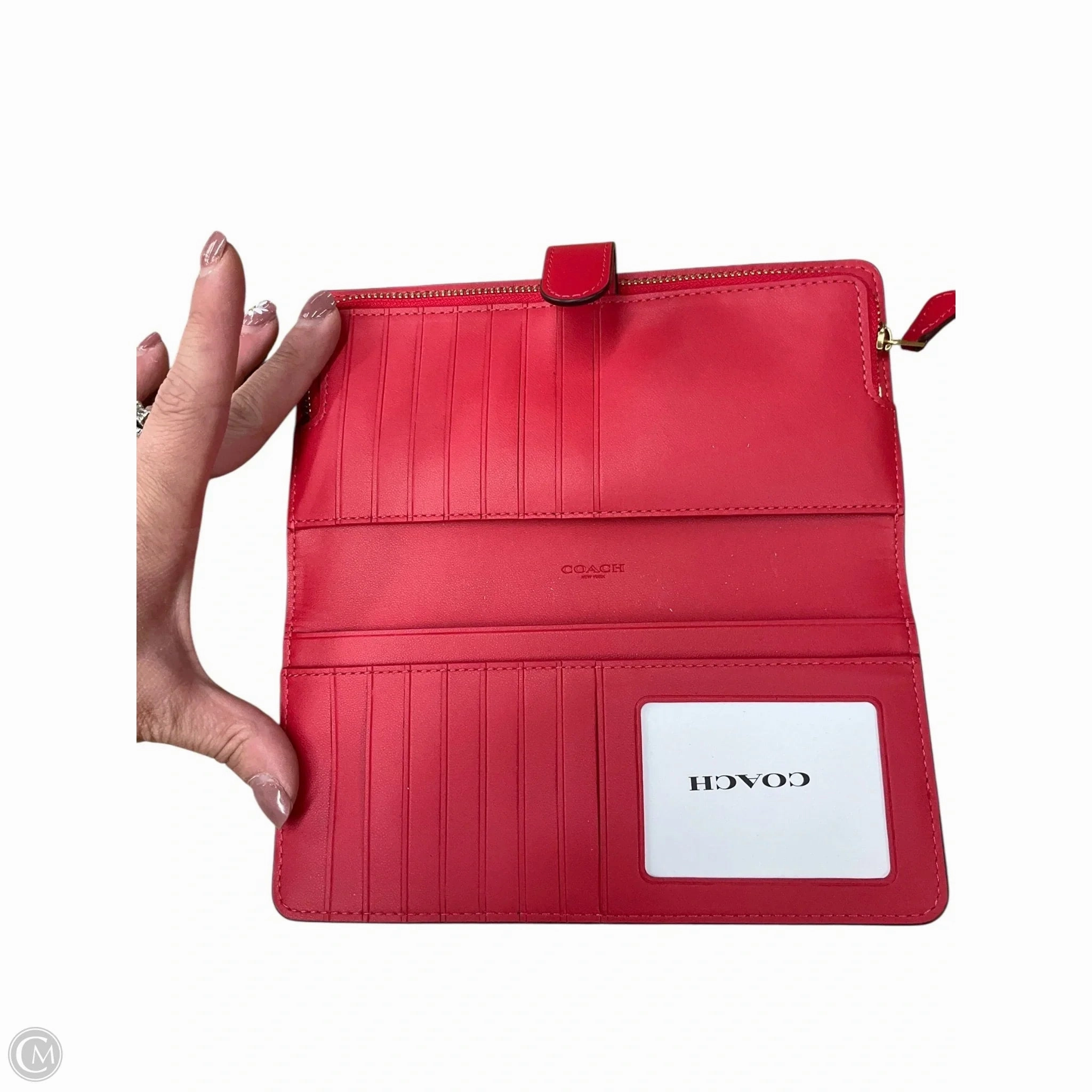 Wallet Designer By Coach, Size: Large