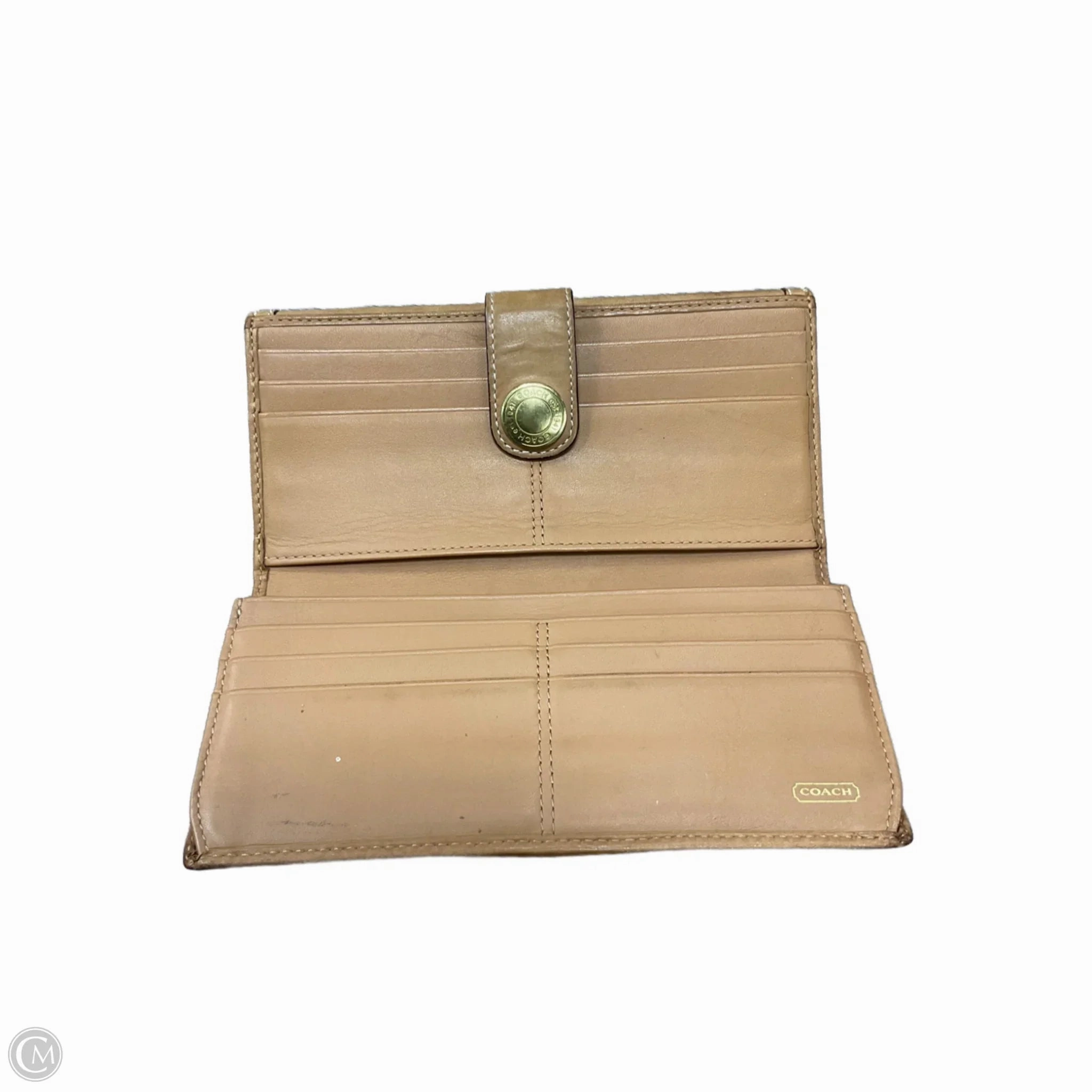 Wallet Designer By Coach, Size: Large