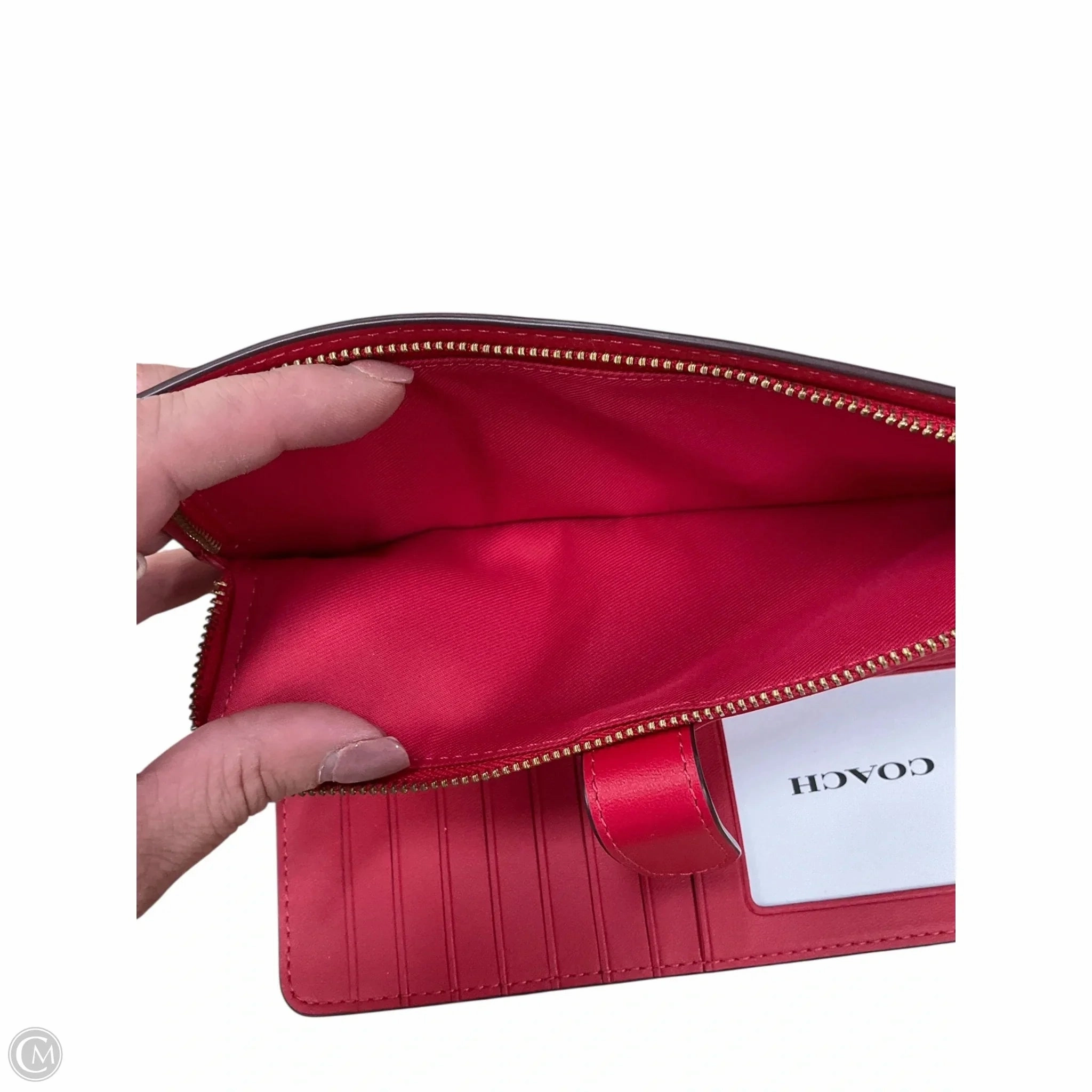 Wallet Designer By Coach, Size: Large
