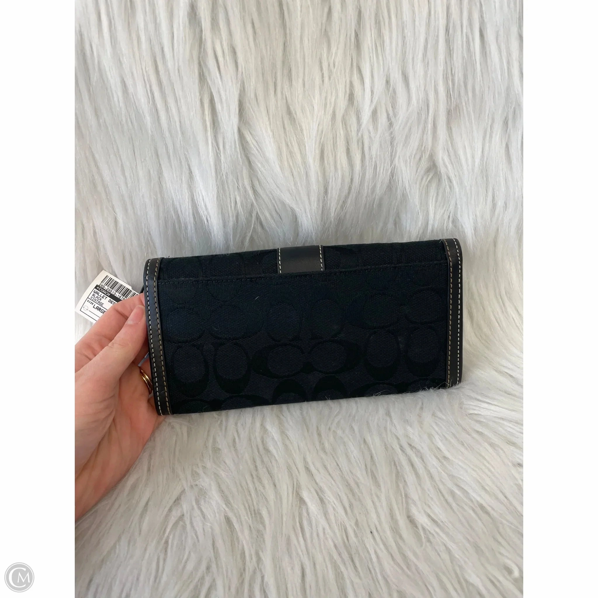 Wallet Designer By Coach, Size: Large