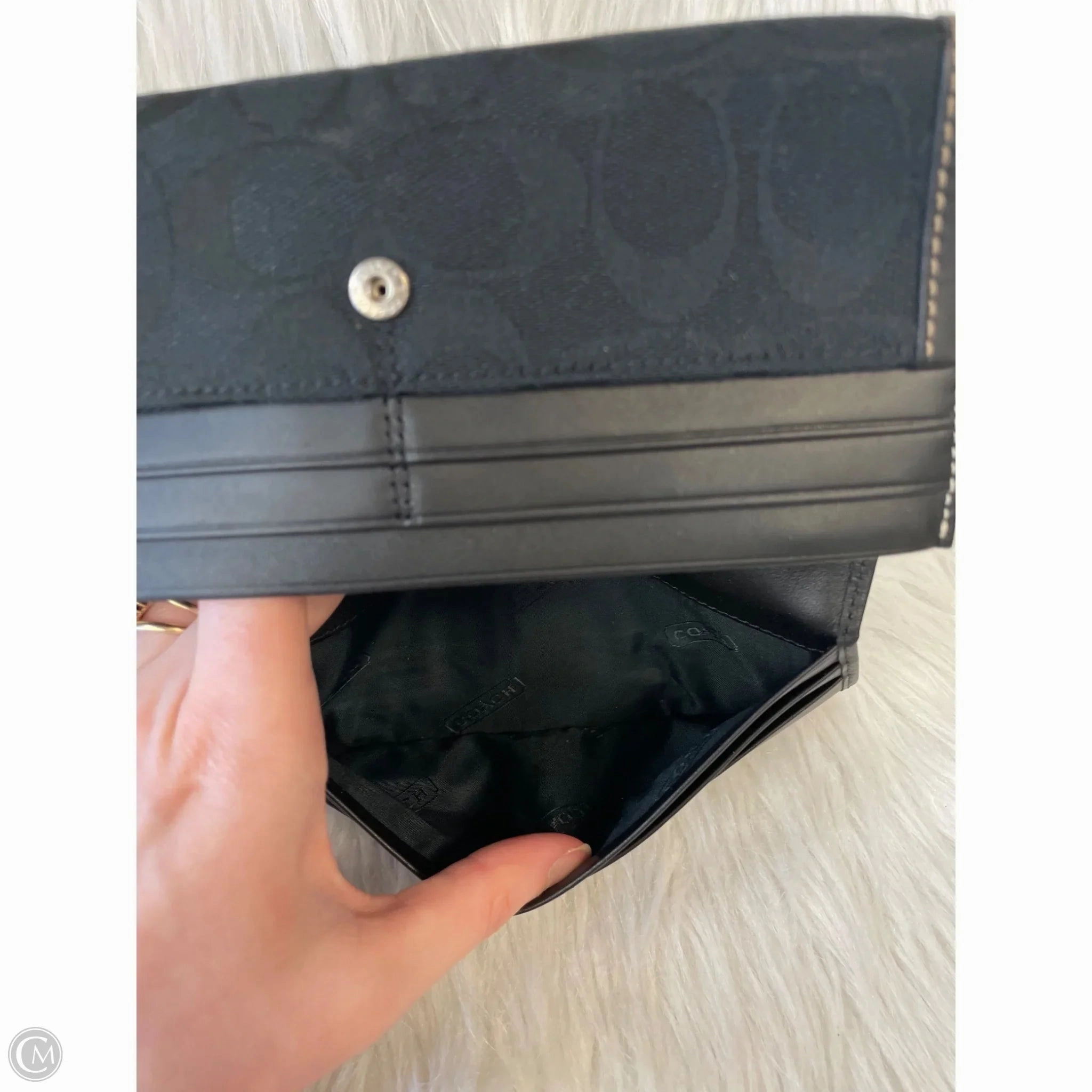 Wallet Designer By Coach, Size: Large