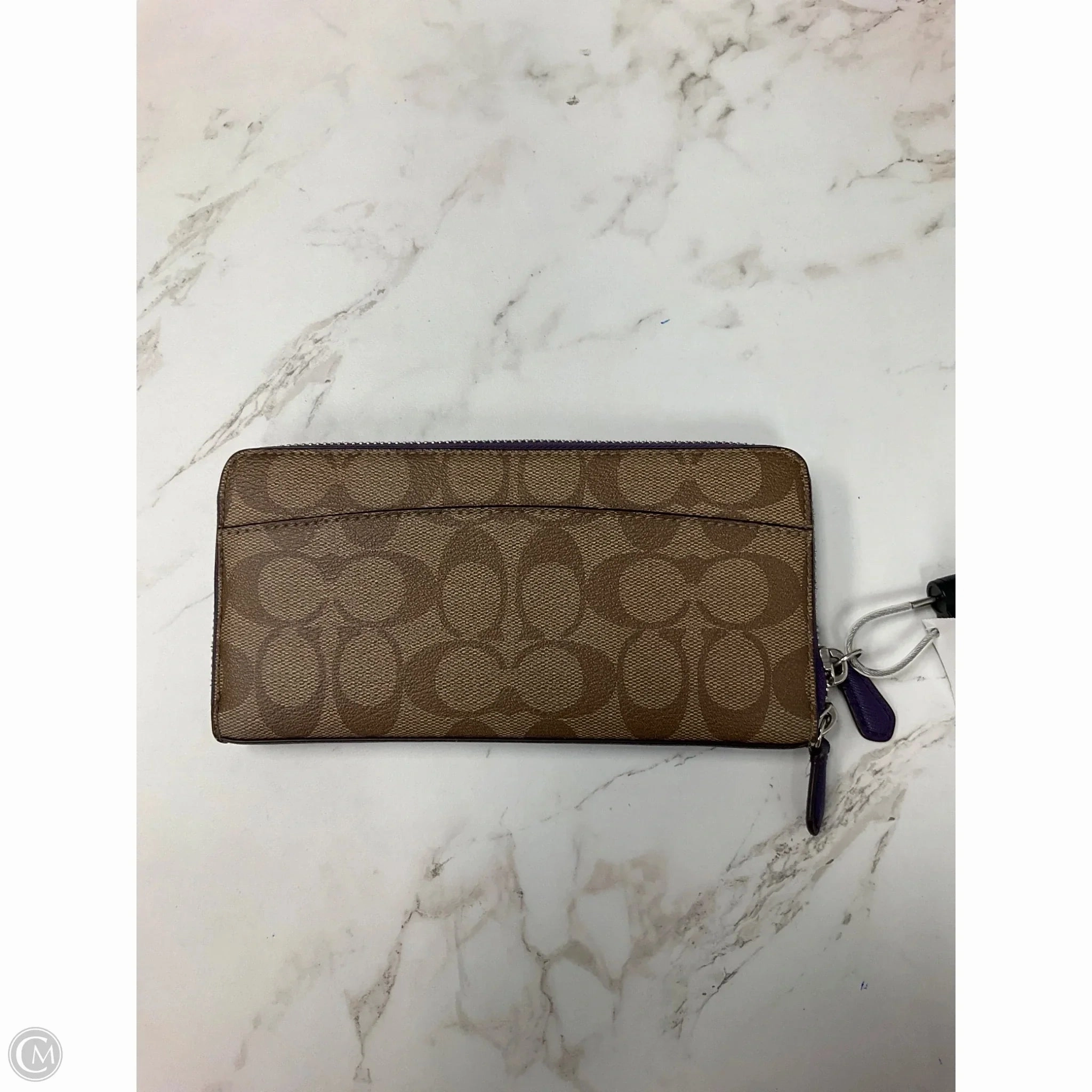 Wallet Designer By Coach, Size: Large
