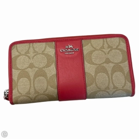 Wallet Designer By Coach, Size: Large