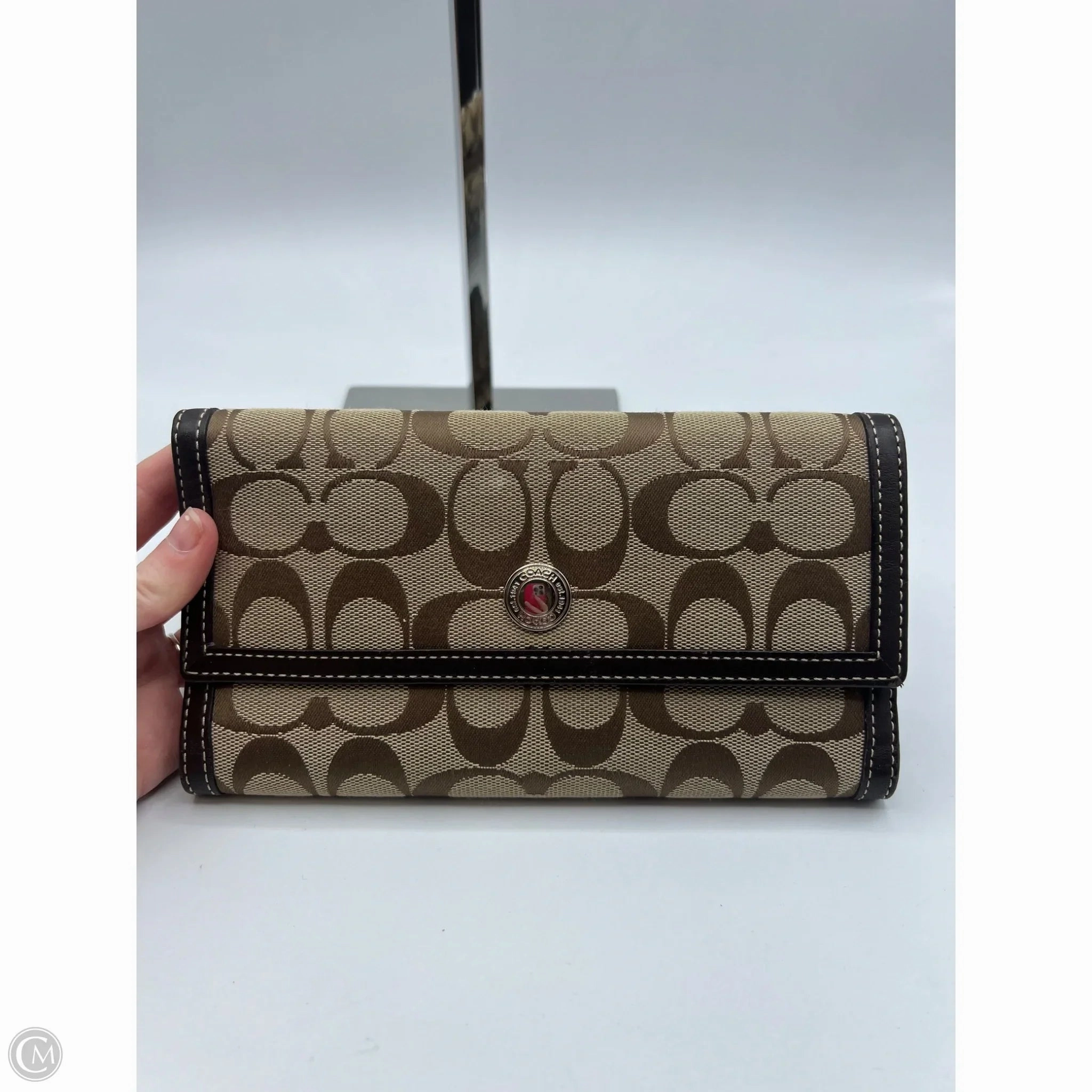 Wallet Designer By Coach, Size: Large