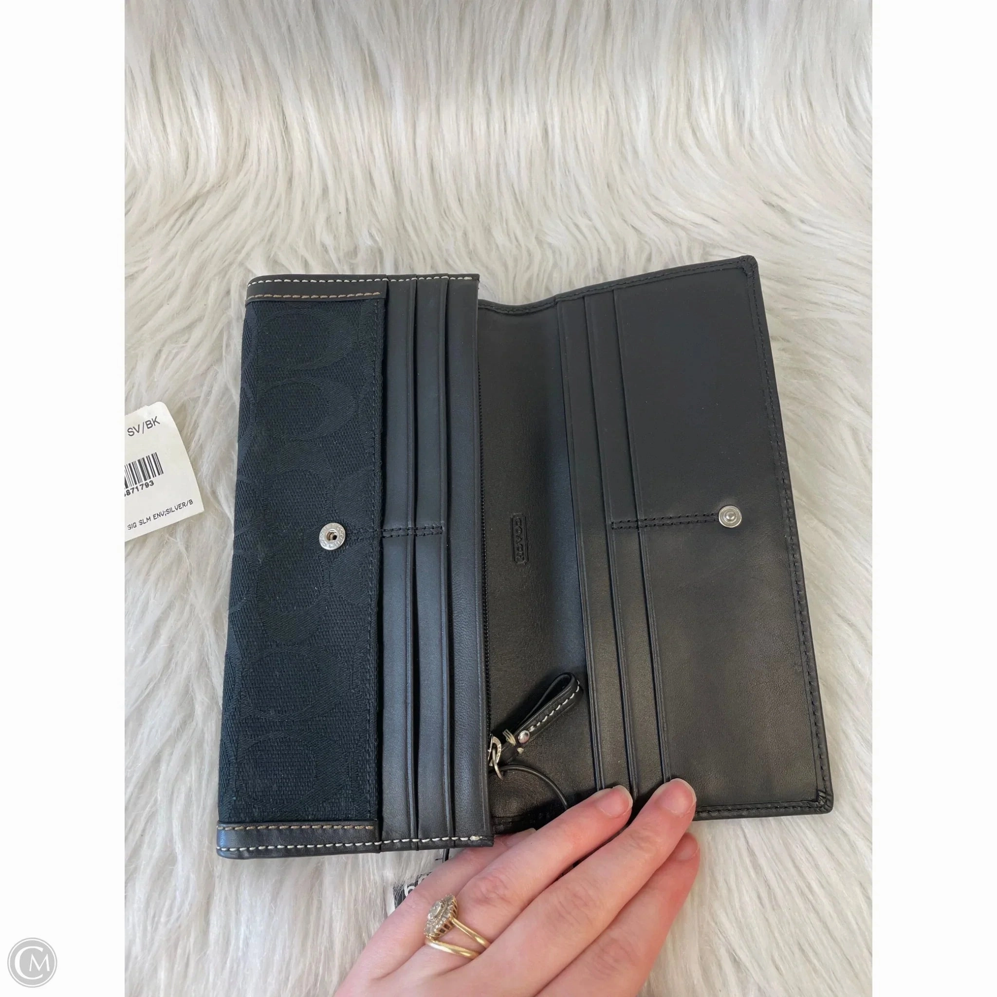 Wallet Designer By Coach, Size: Large