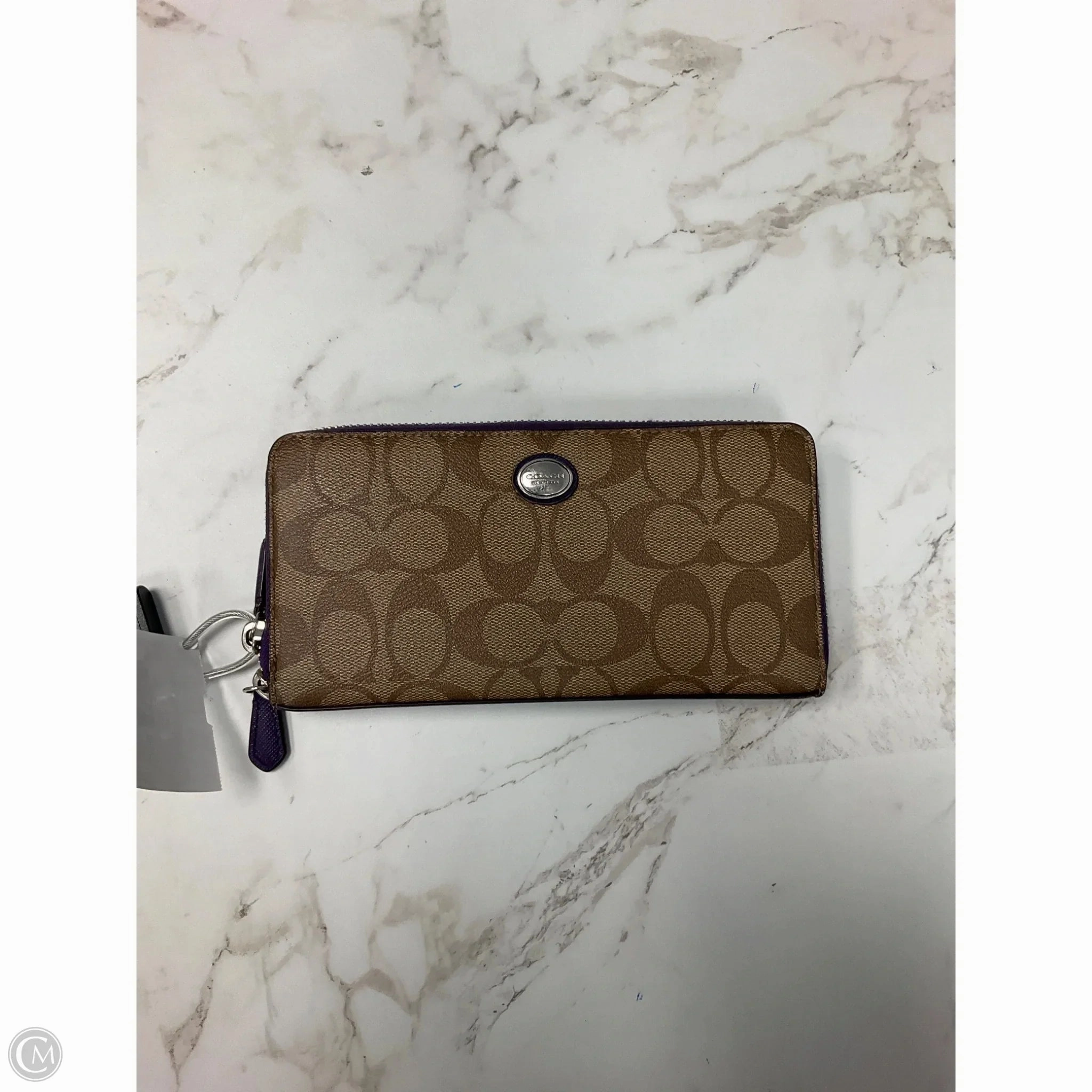 Wallet Designer By Coach, Size: Large