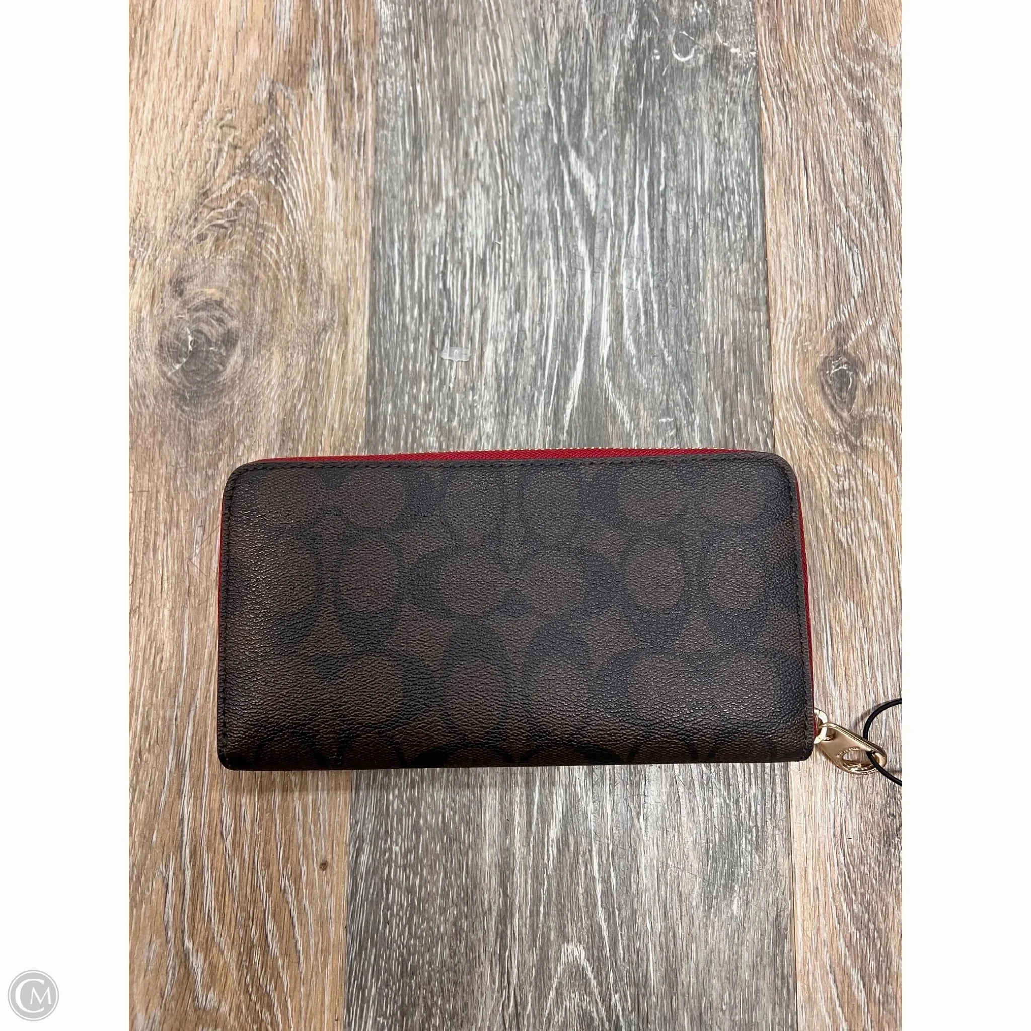 Wallet Designer By Coach, Size: Large