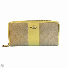 Wallet Designer By Coach, Size: Large