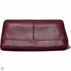 Wallet Designer By Coach, Size: Large