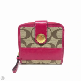 Wallet Designer By Coach, Size: Medium