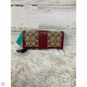 Wallet Designer By Coach, Size: Medium