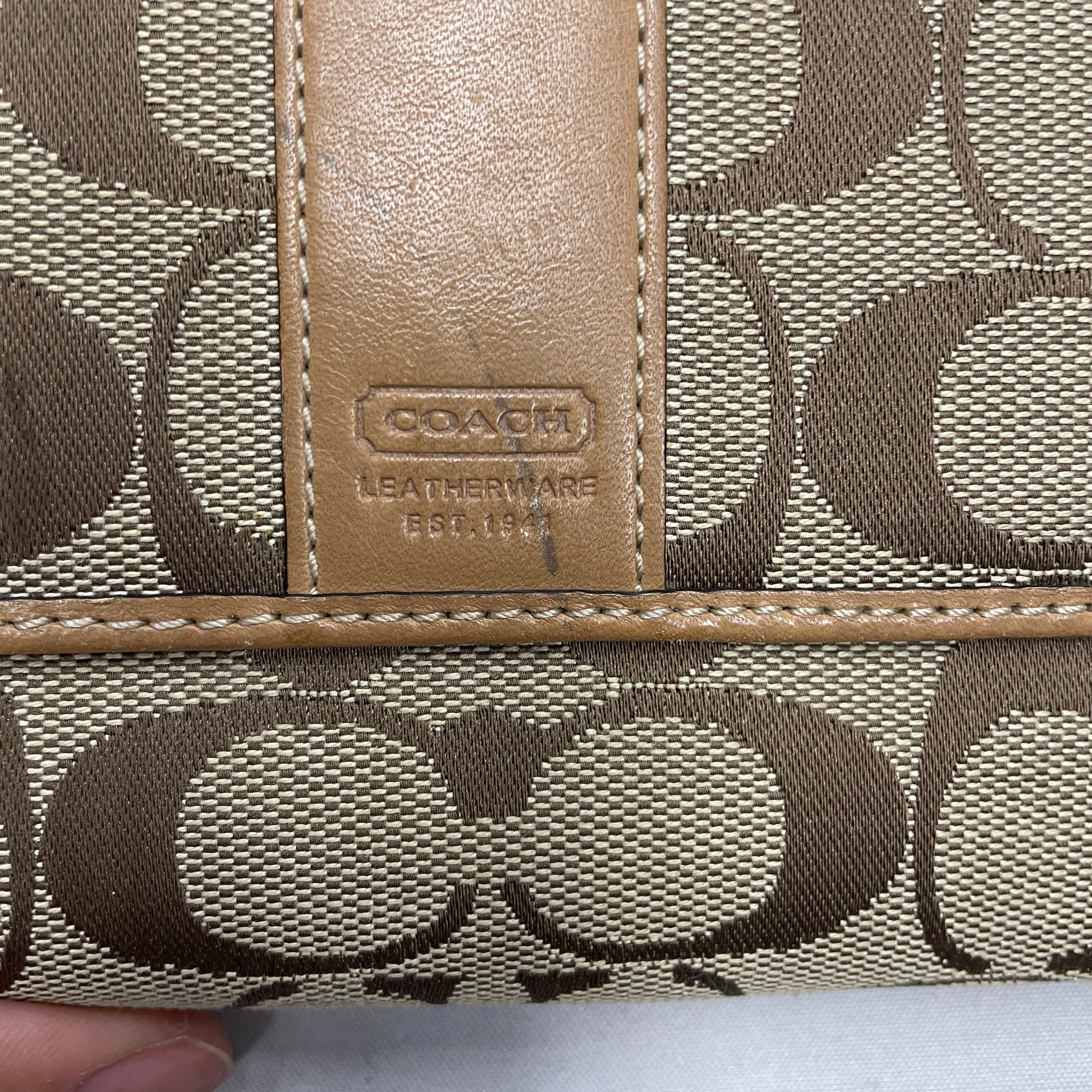 Wallet Designer By Coach, Size: Medium