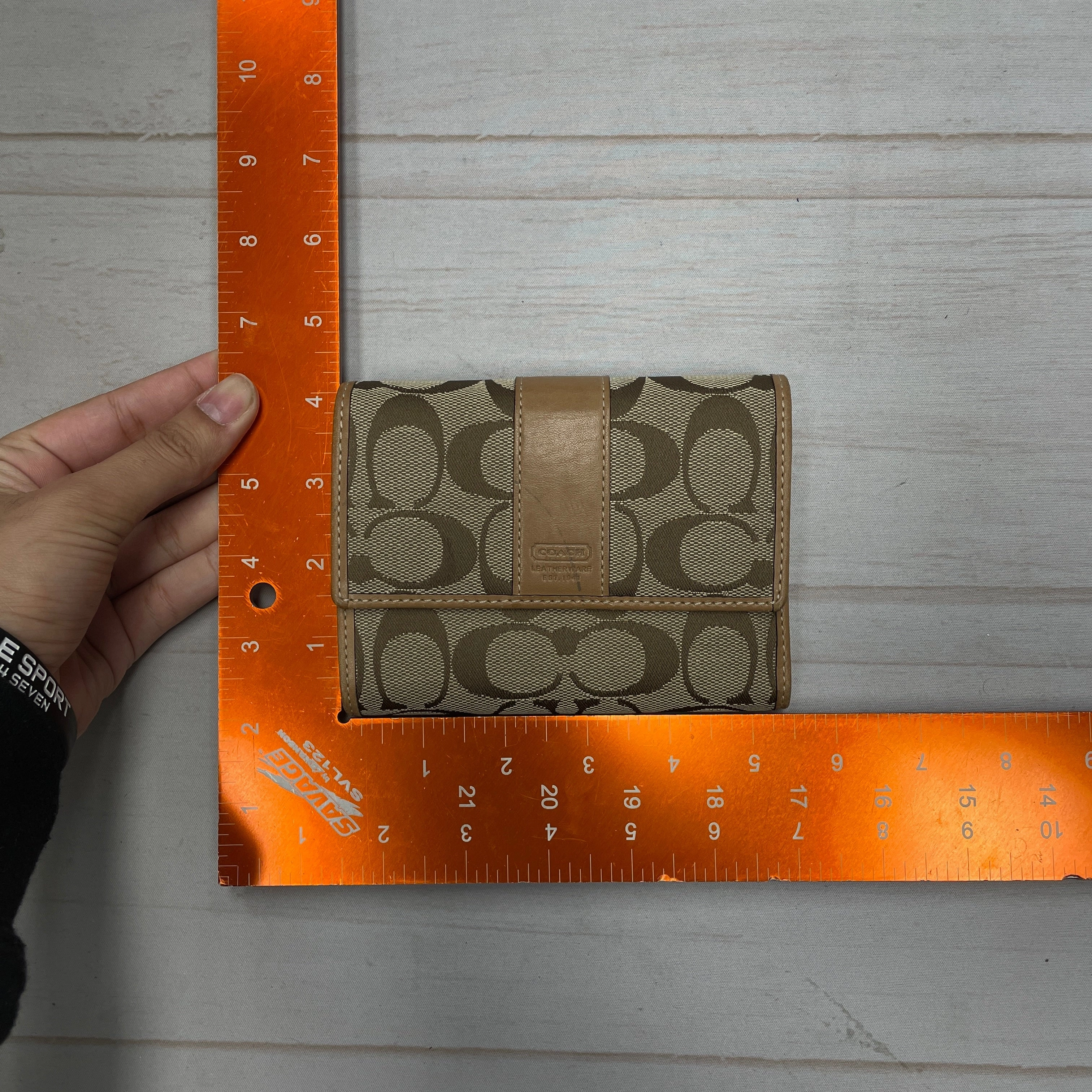 Wallet Designer By Coach, Size: Medium