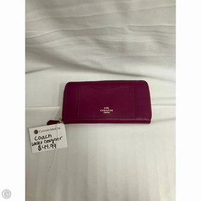 Wallet Designer By Coach, Size: Medium