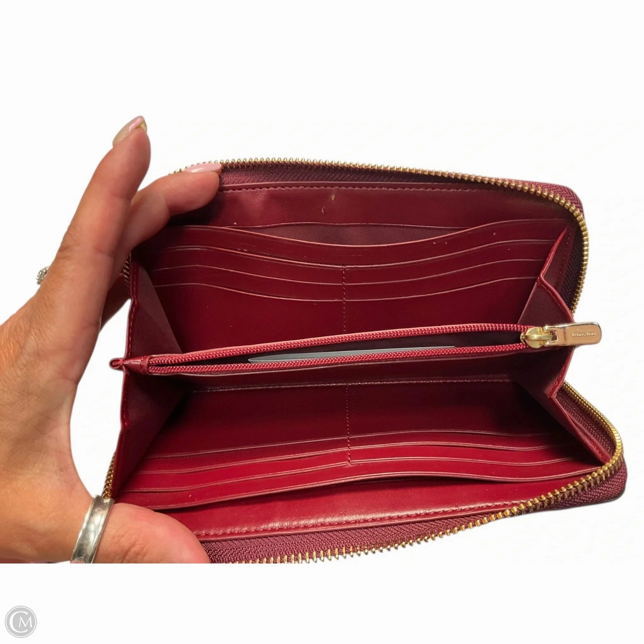 Wallet Designer By Coach, Size: Medium