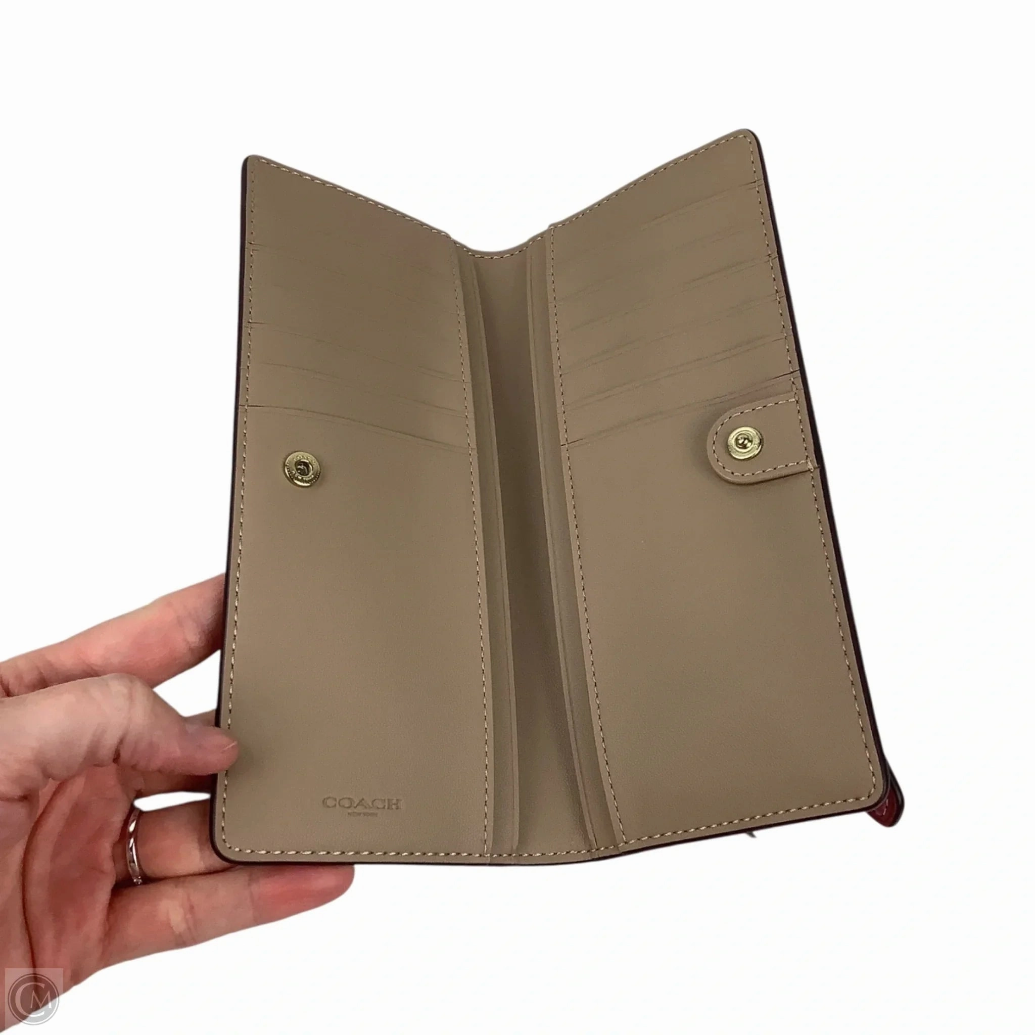 Wallet Designer By Coach, Size: Medium