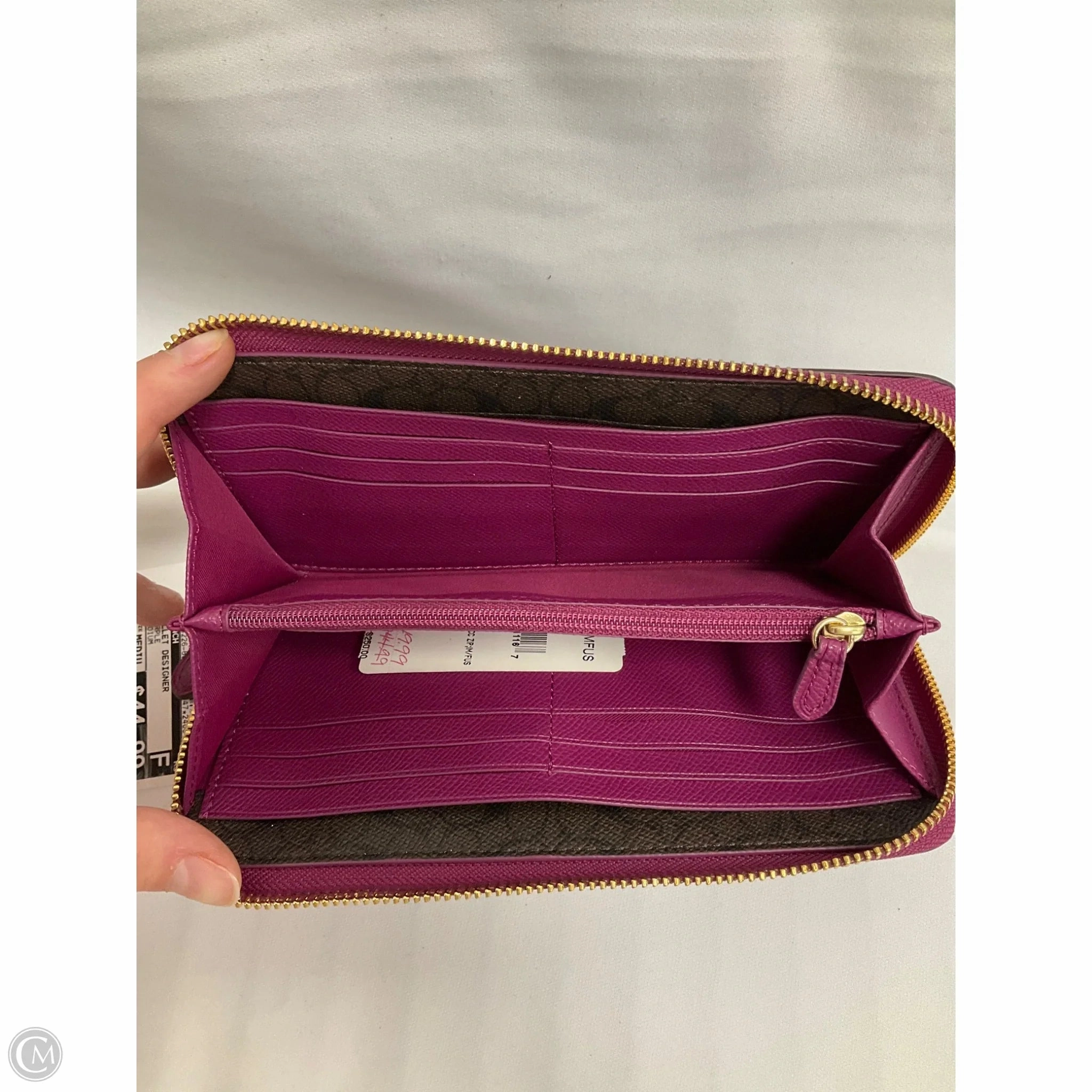 Wallet Designer By Coach, Size: Medium