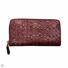 Wallet Designer By Coach, Size: Medium