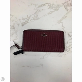 Wallet Designer By Coach, Size: Medium