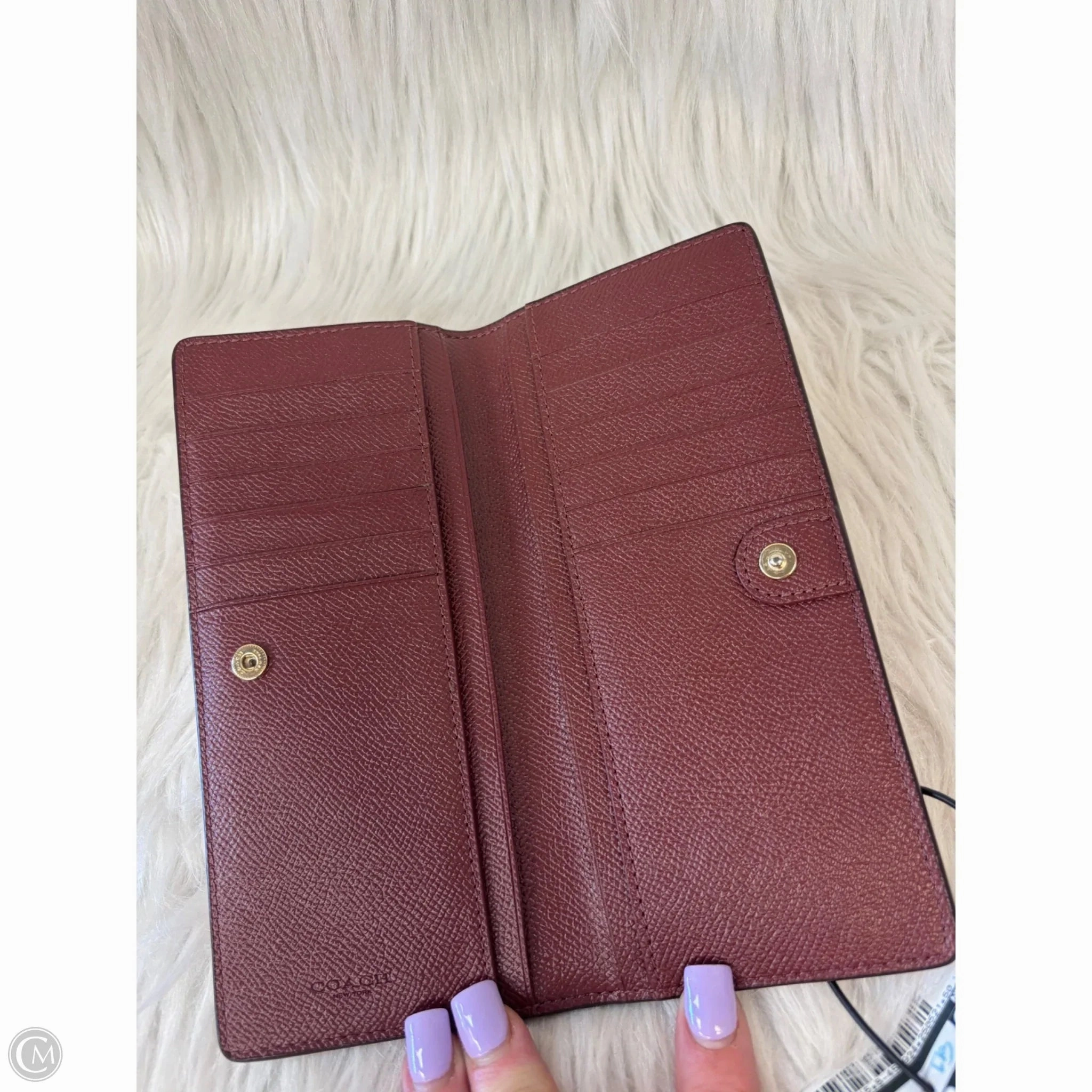Wallet Designer By Coach, Size: Medium