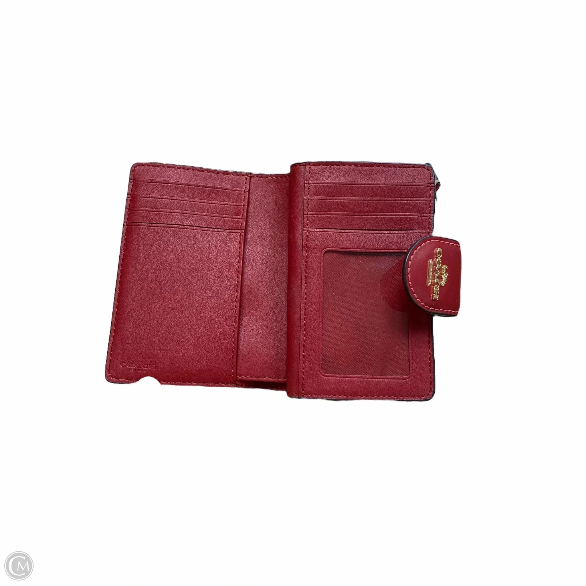Wallet Designer By Coach, Size: Small