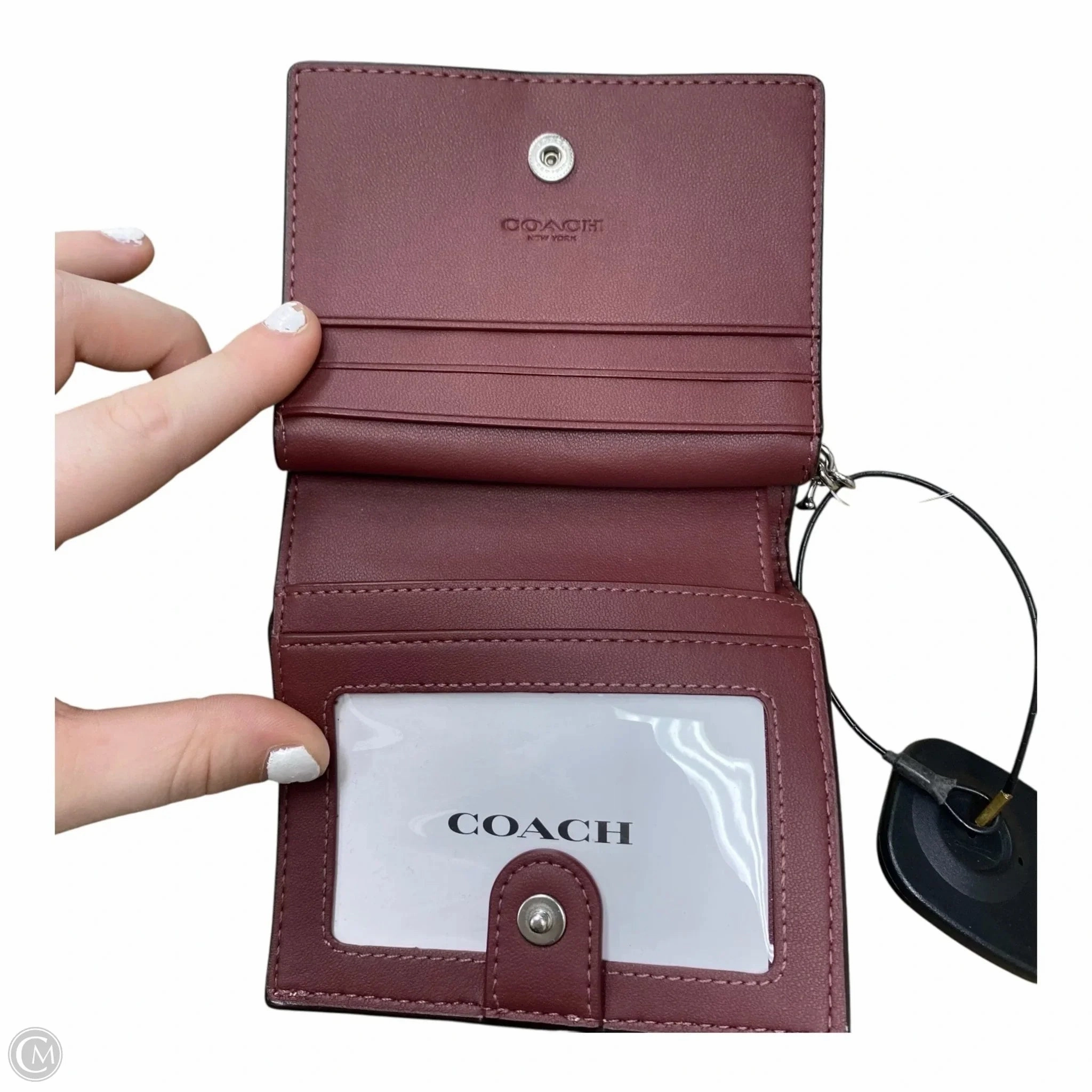 Wallet Designer By Coach, Size: Small