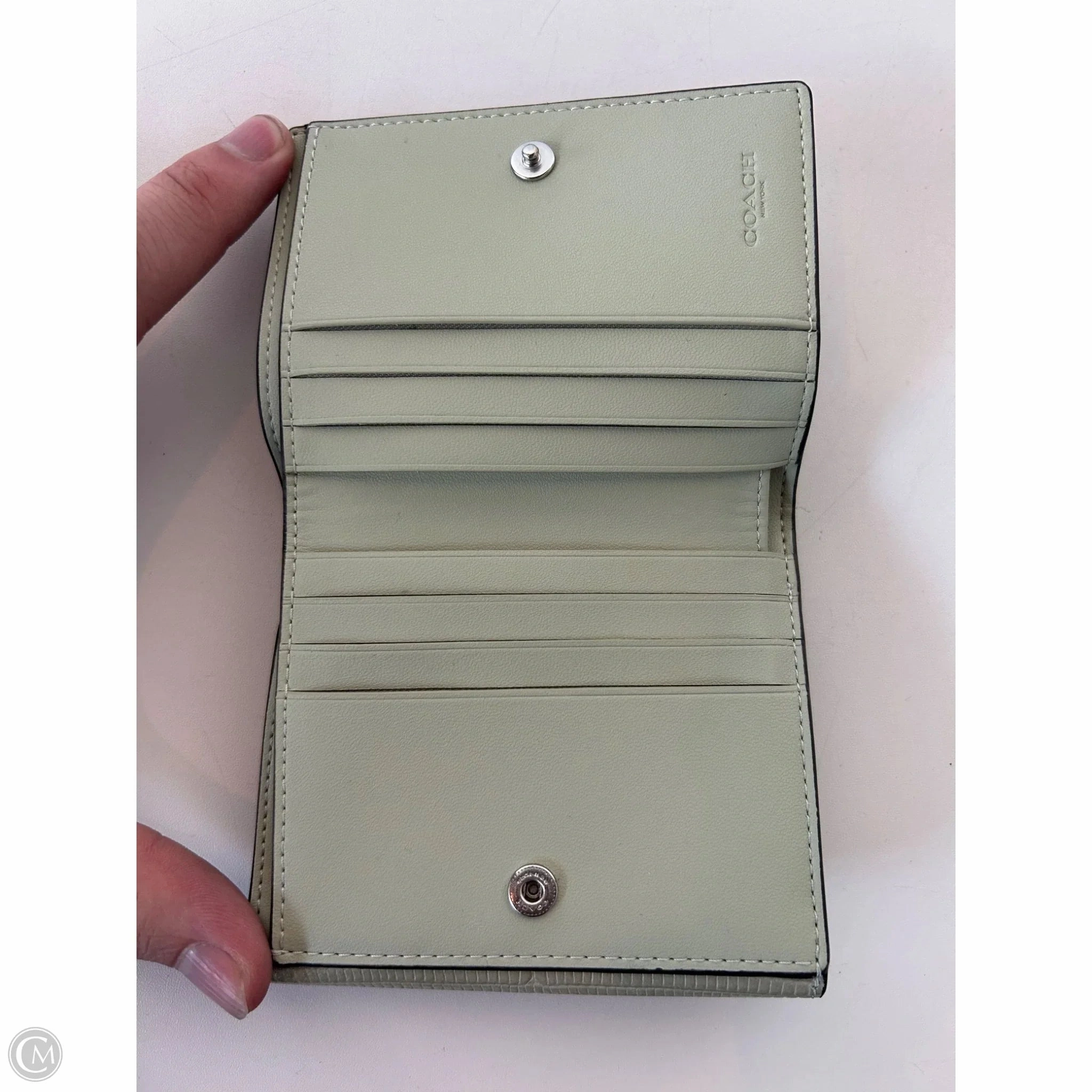 Wallet Designer By Coach, Size: Small