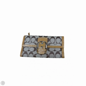 Wallet Designer By Coach, Size: Small