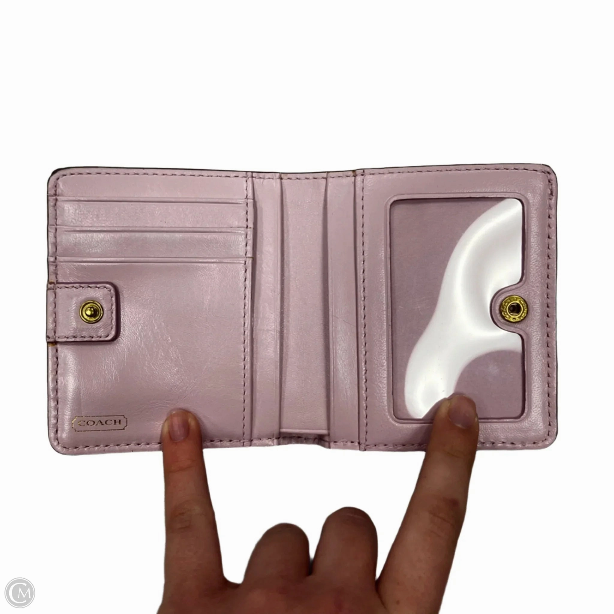 Wallet Designer By Coach, Size: Small