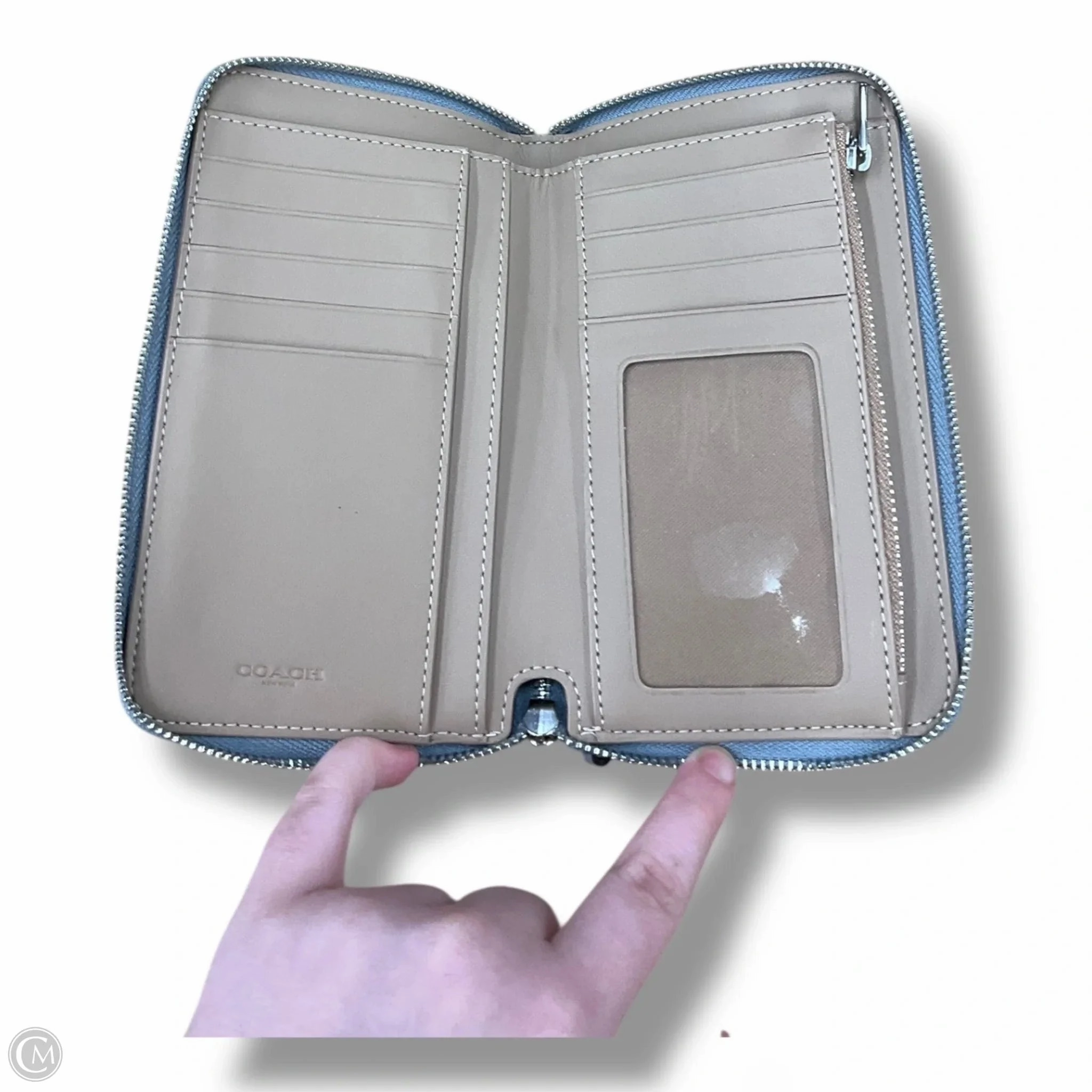Wallet Designer By Coach, Size: Small