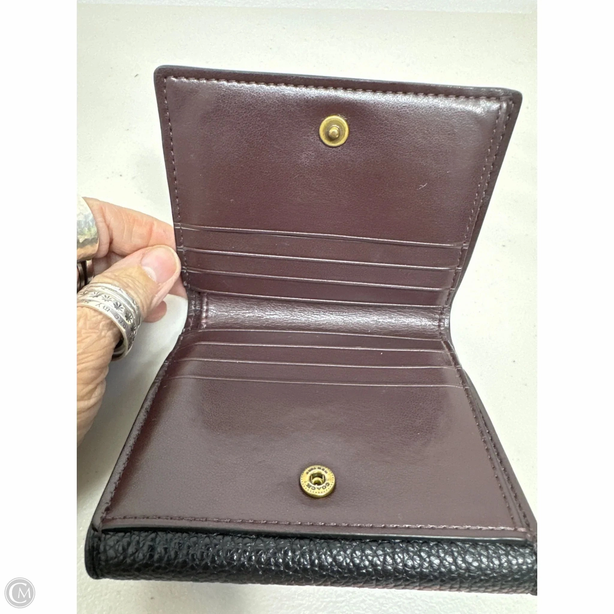 Wallet Designer By Coach, Size: Small