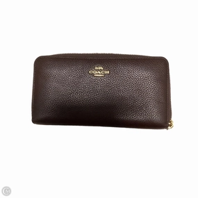 Wallet Designer By Coach, Size: Small