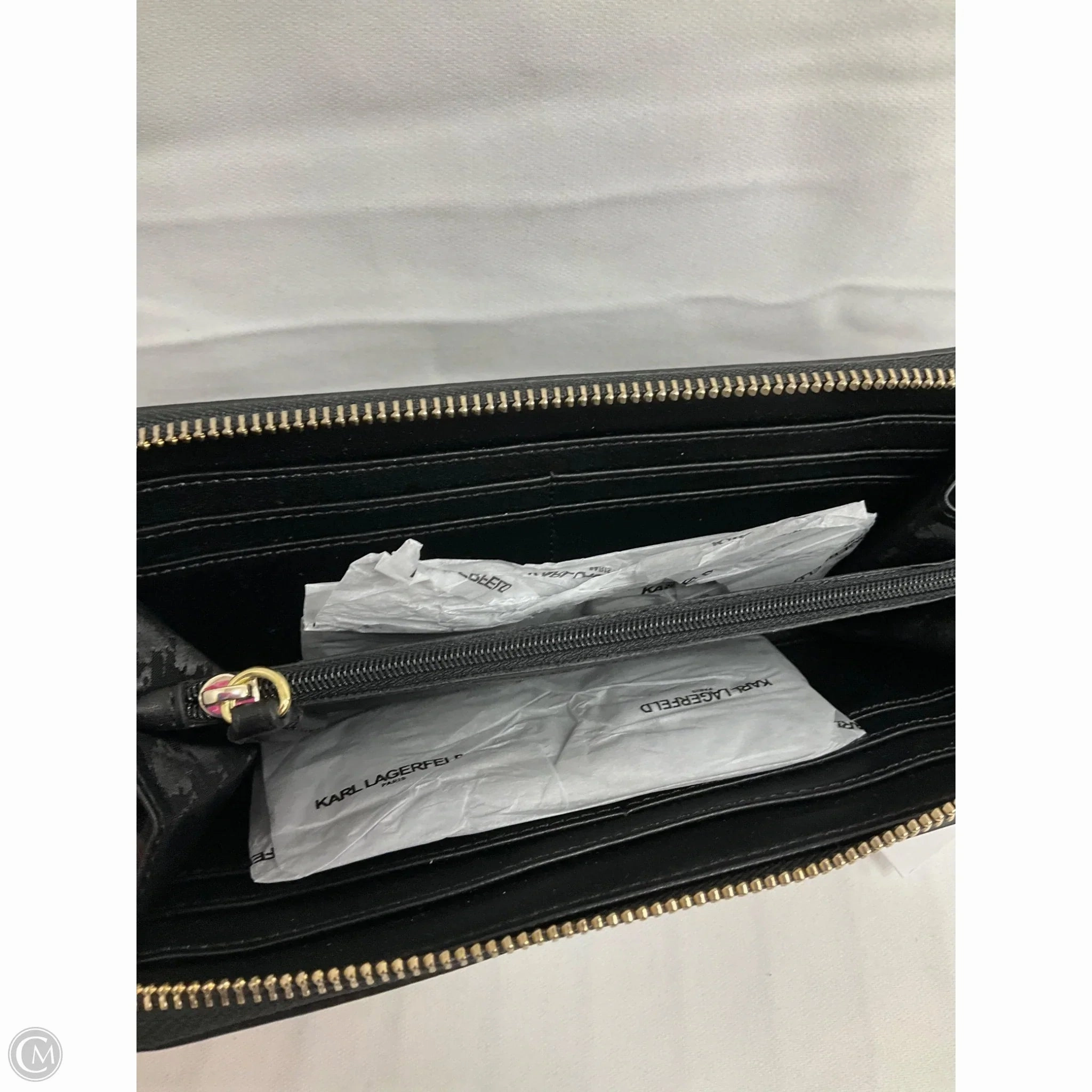 Wallet Designer By Karl Lagerfeld, Size: Medium