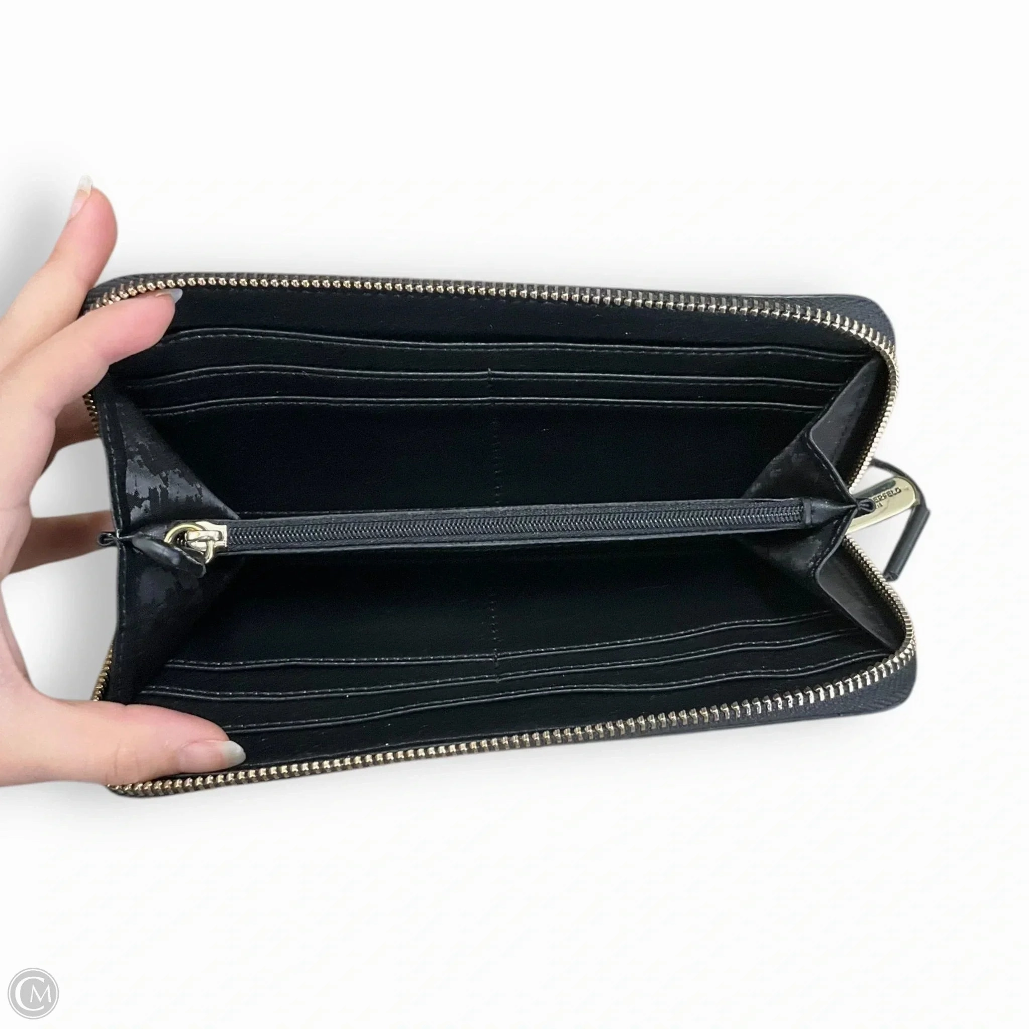 Wallet Designer By Karl Lagerfeld, Size: Medium
