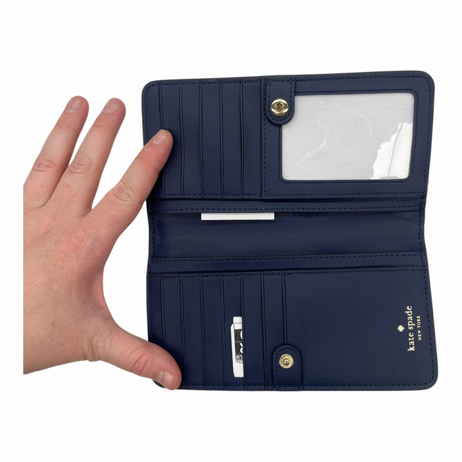 Wallet Designer By Kate Spade In Blue, Size:Medium