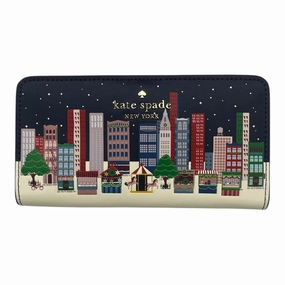 Wallet Designer By Kate Spade In Blue, Size:Medium