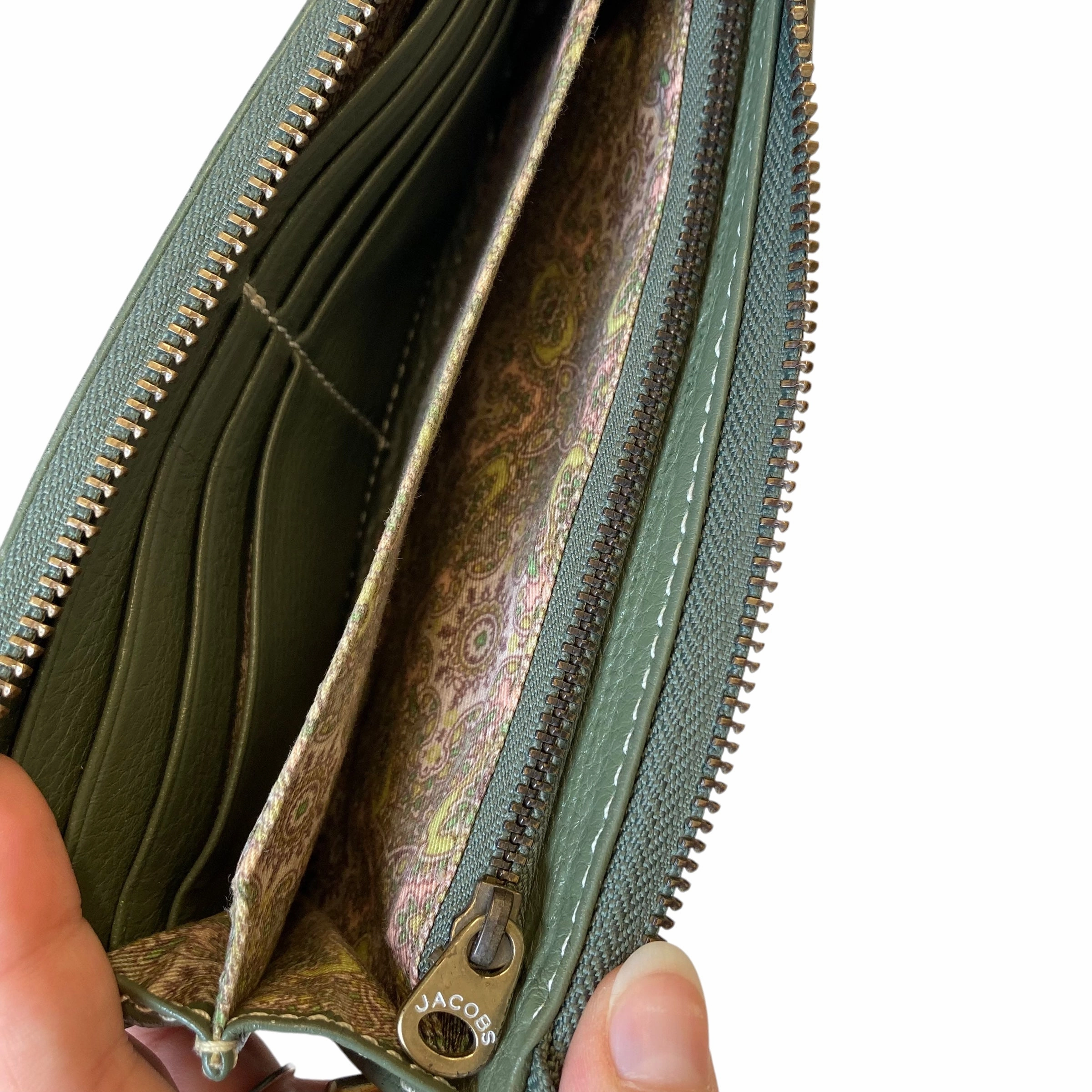 Wallet Designer By Marc By Marc Jacobs In Green, Size:Medium