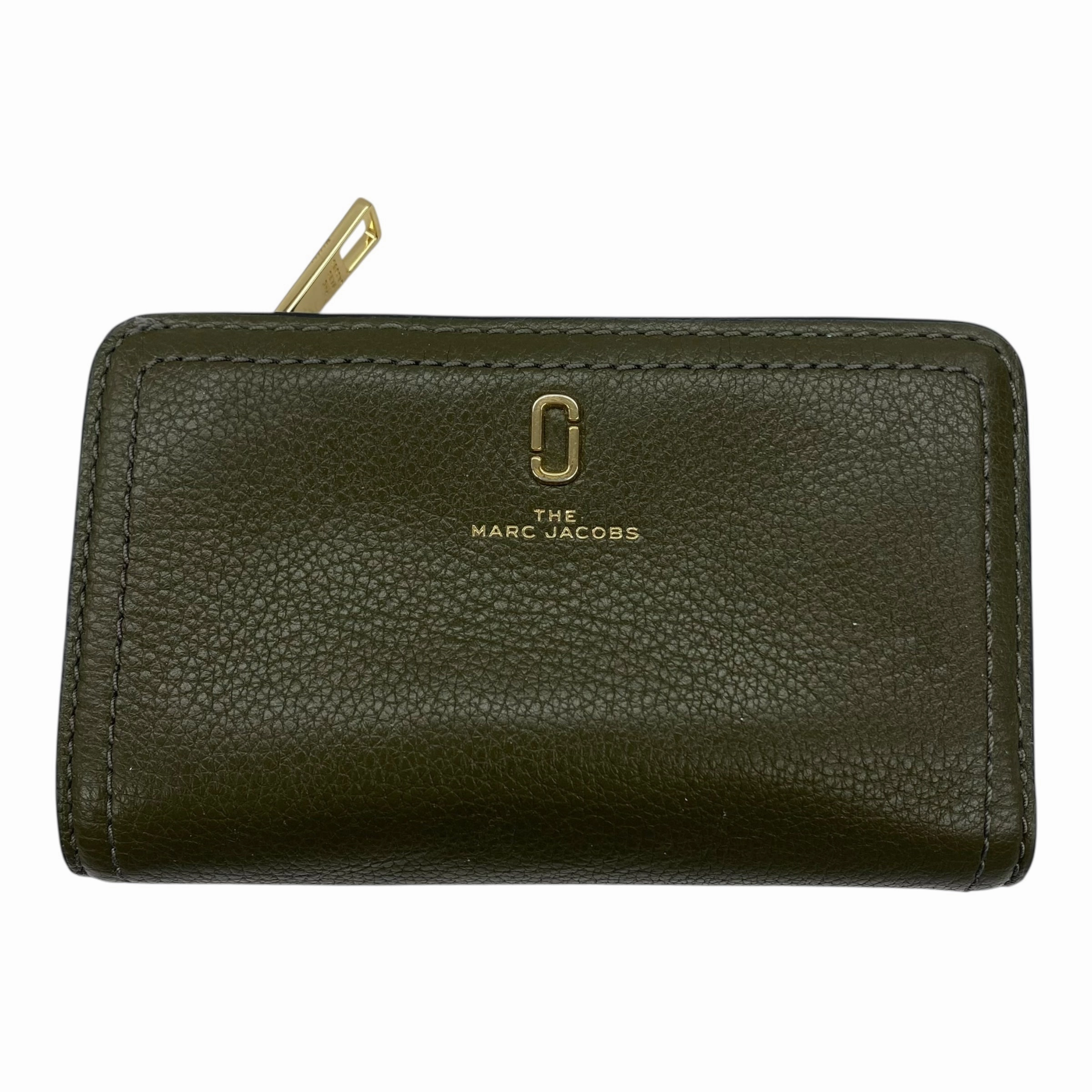 Wallet Designer By Marc Jacobs In Green, Size:Medium