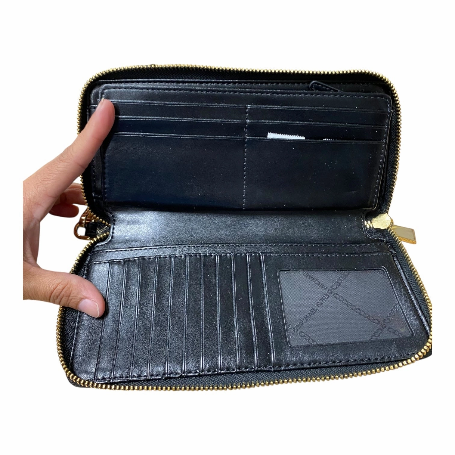 Wallet Designer By Michael Kors In Black, Size:Large